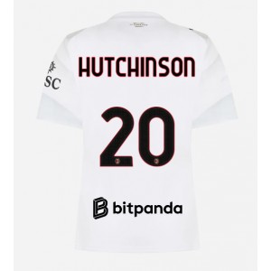 AC Milan Omari Hutchinson #20 Jalkapallovaatteet Naisten Vieraspaita 2026-27 Lyhythihainen